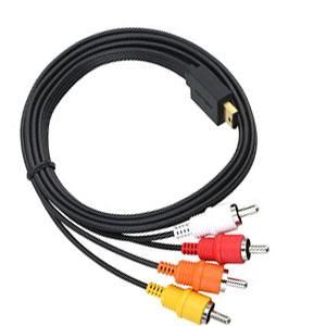 out cable black quantity 1 100 % brand new high quality tv out cable 