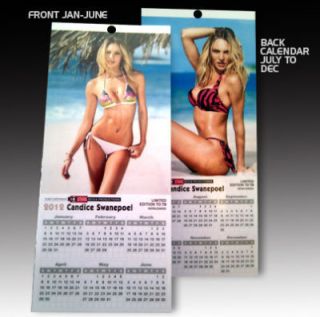 Candice Swanepoel MIN Calendar 2012 Collec RARE 1 of 75