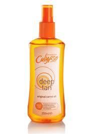 Calypso Deep Tan Carrot Oil No Sunscreen Sale Price
