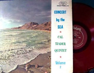 Cal Tjader Concert by The Sea LP Red Vinyl Fantasy Mono