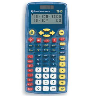 Texas Instruments 15 TBL 2L1 A Scientific Calculator