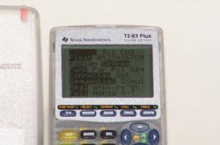 texas instruments ti 83 plus graphing calculator