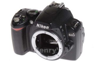nikon d40 digital slr camera body parts as is $ 1 this auction sold as 