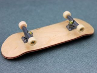 Lot 5 Pcs Canadian Maple Wooden Fingerboard Skateboards Foam Tape Deck 