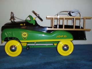  John Deere Pedal Car Firetruck