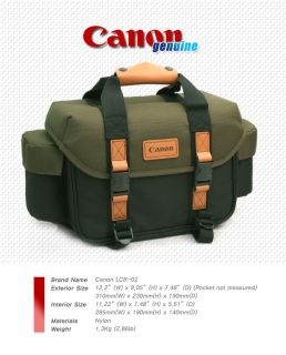 Canon LCB 02 DSLR SLR Camera Shoulder Bag 60D 600D 7D