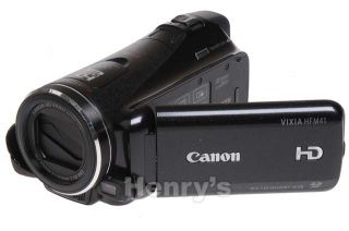 canon vixia hf m41 32gb hd camcorder used $ 1 compatibility please 