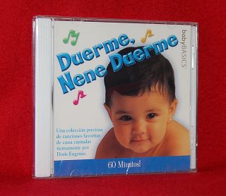 Canciones de Cuna En Español Duerme Nene Duerme 60 Minutos New CD 