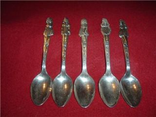 Classic Very Good Condition Dionne Quintuplets Collectible Spoon Set 