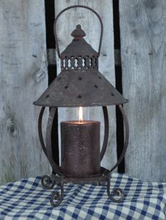 table candle lantern