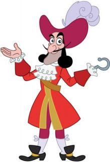 Captain Hook Costume from the    Child XS 4   Excellent 