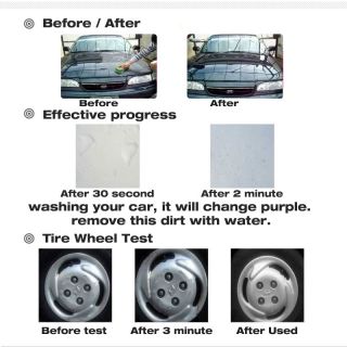 Coating Wax Like Gloss Car Wash Shampoo Spray 17 OZ + Microfiber Mitt 