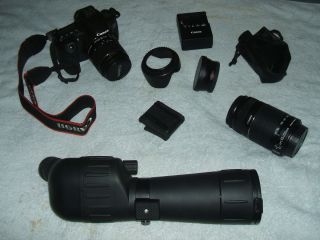 Canon EOS 60D Black Digital Camera All Accessories