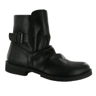 Fly London Noct Black Leather Mens Boots: Shoes 