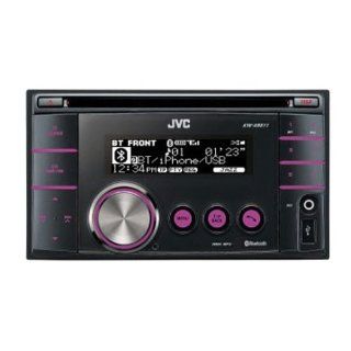 JVC KW XR811 CD//WMA Receiver (Bluetooth, Apple iPod Anschluß, USB 
