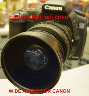 Wide Angle Lens for Canon EOS Rebel TI K2 T2 G GII