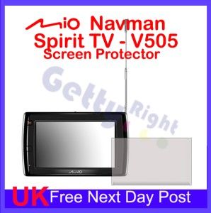Navman GPS Spirit V505 TV Screen Protector D7 UK Post