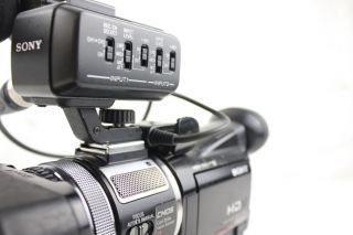 Sony HVR A1E HD 1080i Camcorder XLR Microphone Professional Video 