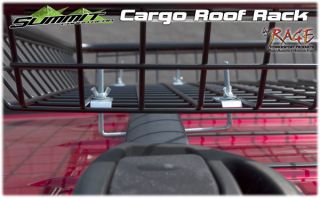 Summit Universal Roof Rack Cargo Car Top Luggage Carrier Basket Cartop 