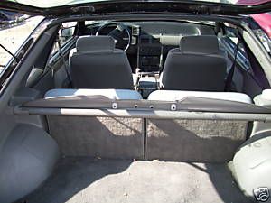   Mustang Hatchback Cargo Cover Privacy Shade Pull Roll Out Vinyl
