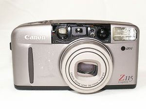 Canon Sure Shot Z115 Caption Film Camera Good for Parts