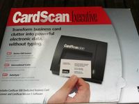 Cardscan 500 USB Business Card Portable Scanner in Box