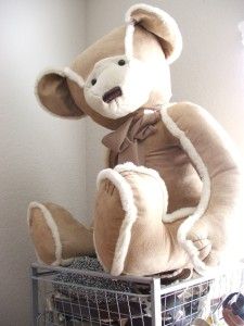 NEW BATH % BODY WORKS TEDDY BEAR $150 3 ft Tall LOVELY