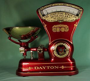 Beautiful Restored 1906 Dayton Candy Store Scale