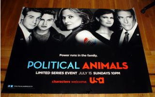   Animals USA Network 5ft Poster Sigourney Weaver Carla Gugino