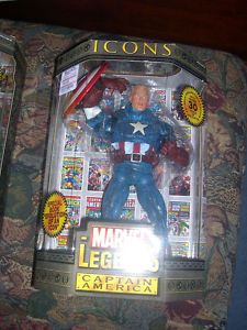Marvel Icons legends Captain America Unmasked MIB