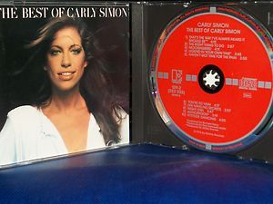Carly Simon Best of Carly Simon CD no barcode TARGET W Germany