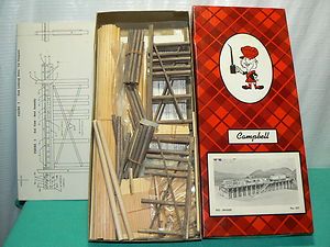 Campbell HO Wharf 307 Craftsman Model Kit