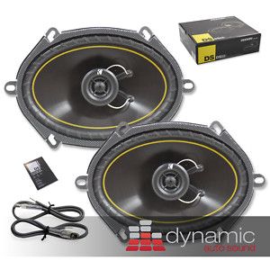   Car Audio Speakers 6x8 2 Way Coaxial 11 DS68 70 Watts New