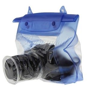 Waterproof DSLR SLR Camera Underwater Housing Case Pouch Dry Bag Canon 
