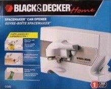   Black Decker CO85 Spacemaker Can Opener White 2 Day Shipping