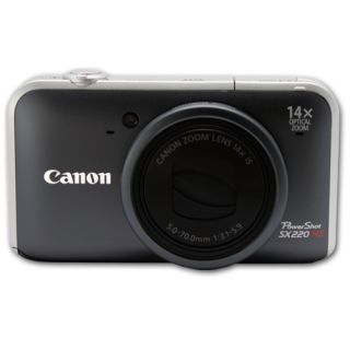 canon powershot sx220 hs grey camera 8gb kit all brand new factory 