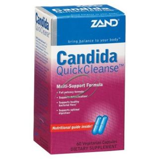 Candida Quick Cleanse Multi Support Formula 60 Vcaps From Zand