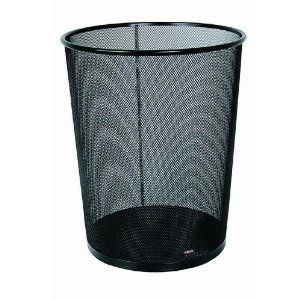    Durable Mesh Garbage Wastbasket Trash Can Cans Bedroom Kitchen New