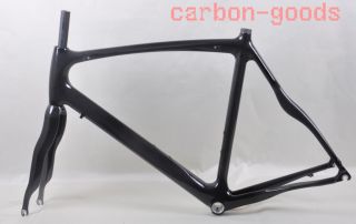 Full Carbon Frame Road Bike Frameset Racing Bicycle Frame 3K Glossy 
