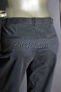   New with Tags Dolce Gabbana Dark Gray Capri Crop Pants 46 12