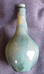Gordy Georgia Southern Folk Art Pottery Cartersville Bottle