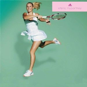 Adidas Stella McCartney Caroline WOZNIACKI Medium M Tennis Dress Skirt 