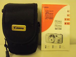 Canon Sure Shot 85 Zoom Platinum 35mm Point and Shoot Film Camera