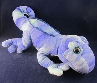 2010 Kohls Eric Carle Mixed Up Blue Plush Stuffed Chameleon Lizard 
