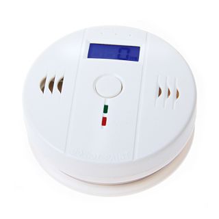Co Carbon Monoxide Poisoning Smoke Gas Sensor Warning Alarm Detector 