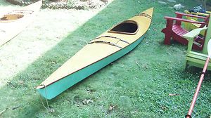 Cape Charles 18 Ocean Kayak Made at The Wooden Boat School