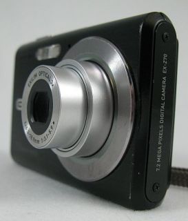 Casio Exilim Zoom EX Z70 Z70 7 2 Digital Camera as Is