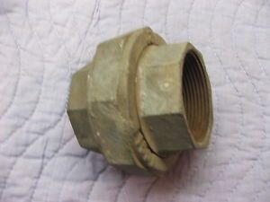 Pipe Coupling Union Fitting Cast Iron 2 3 4 inch NPT