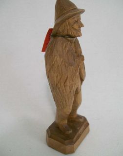 Old Stock. Quebec carver signed Caron   Fisherman with souwester.