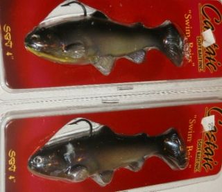 Castaic 4 Boot Tail Swimbait Fishing Lures T&Js TACKLE NEW